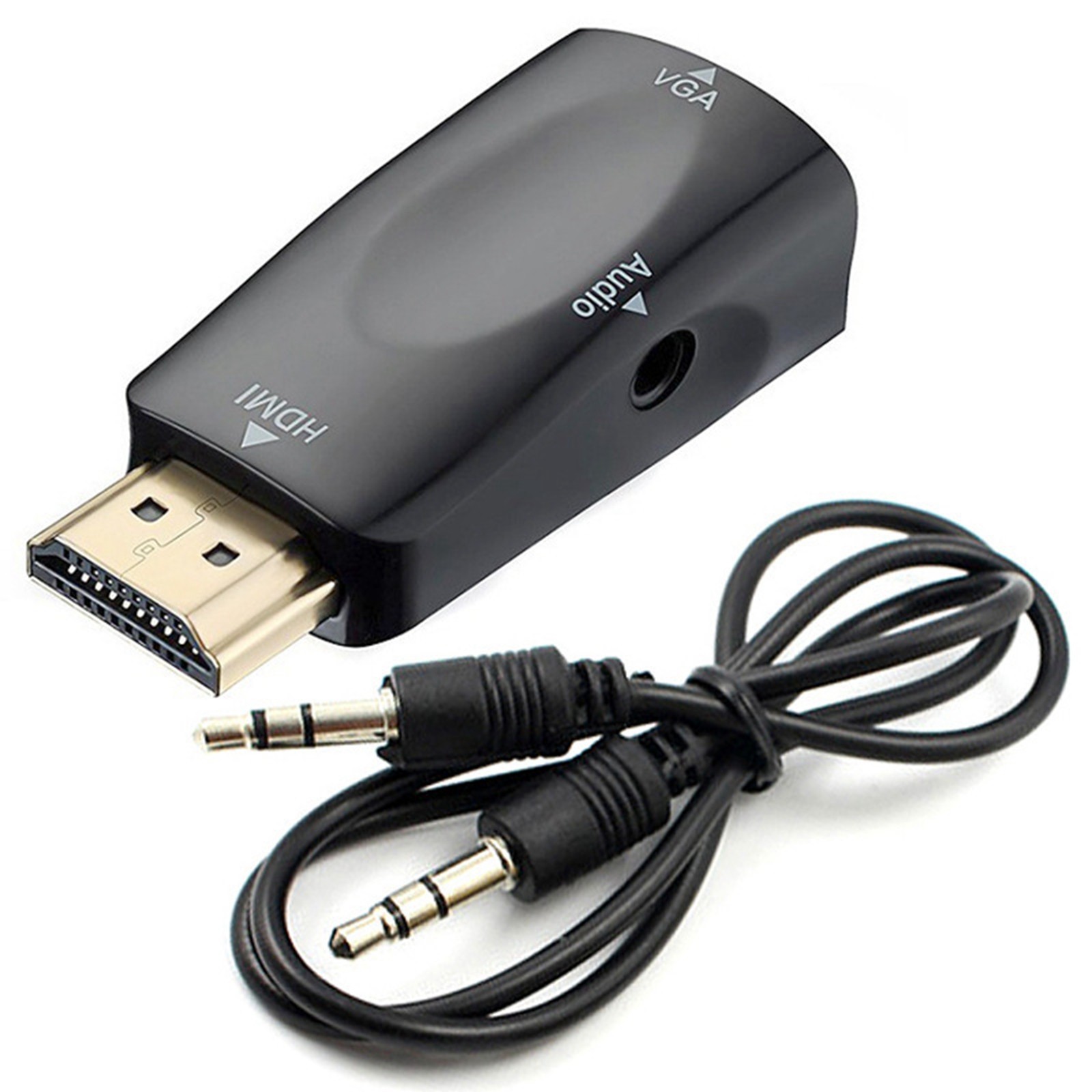 thumbnail image 2 of Male To VGA Female Converter Adaptador Hembra Para Proyector TV con Audio, 2 of 2
